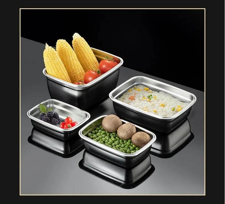 🥗 Boîte Alimentaire Inox 304 Hermétique | Lunch Box Bento Durable - Legeekshop