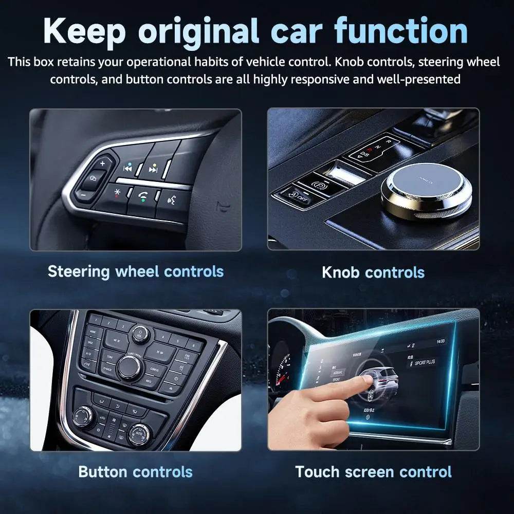 🚗 Adaptateur Auto CarPlay & Android Auto Sans Fil | Plug & Play 🔄 - Legeekshop