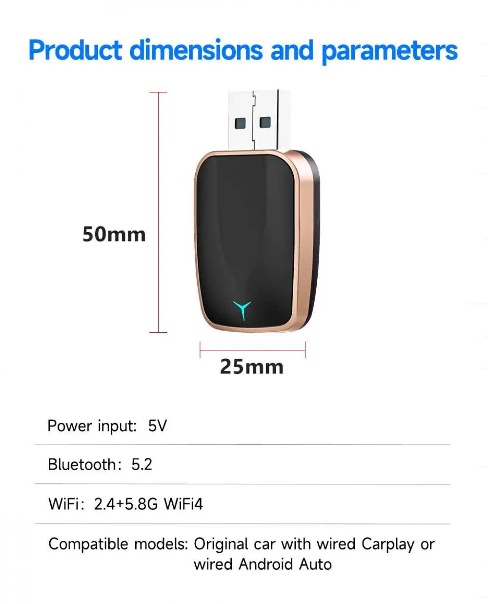 🚗 Adaptateur Auto CarPlay & Android Auto Sans Fil | Plug & Play 🔄 - Legeekshop