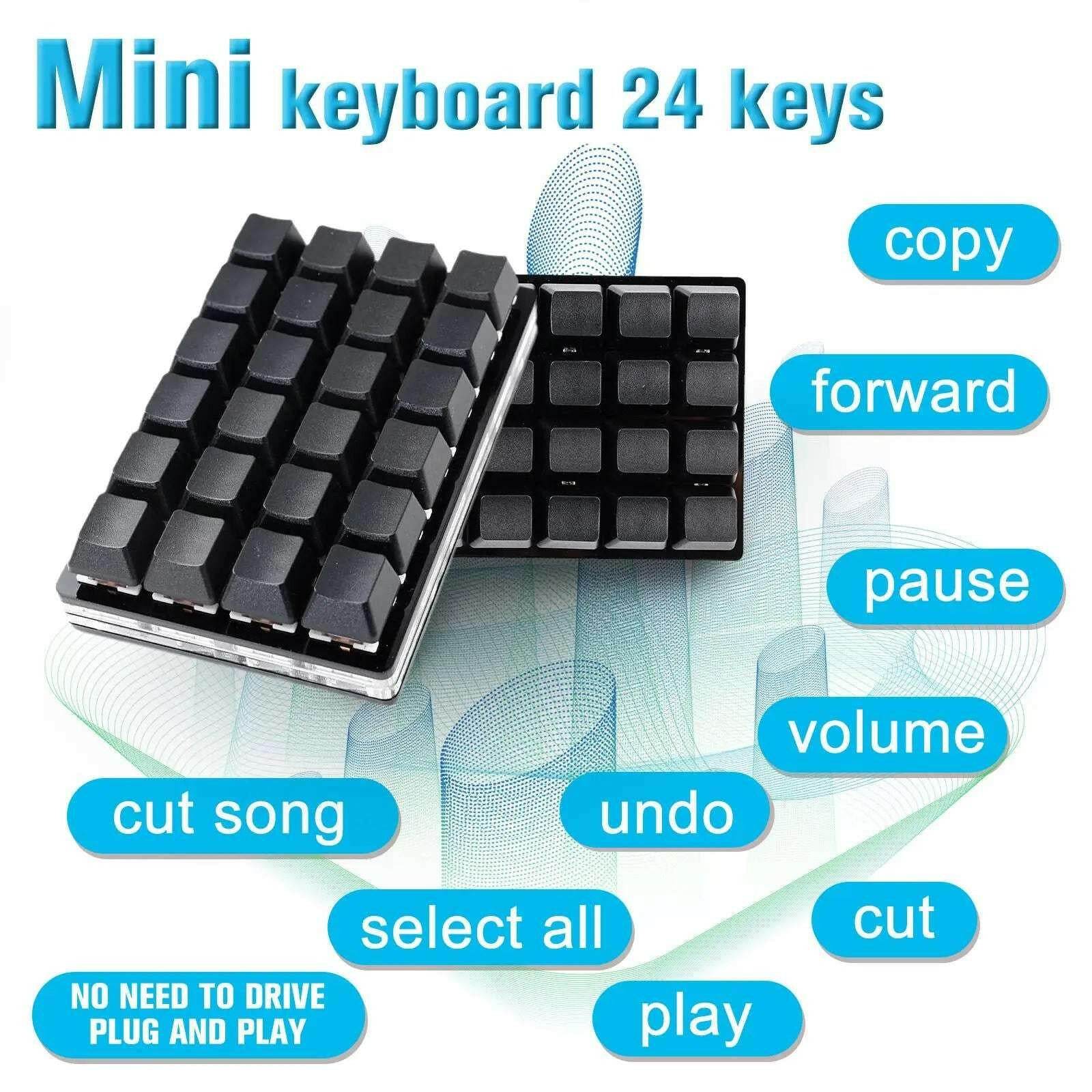 🎮 Mini Clavier Mécanique Programmable SayoDevice – USB | 2 à 24 Touches Macro - Legeekshop