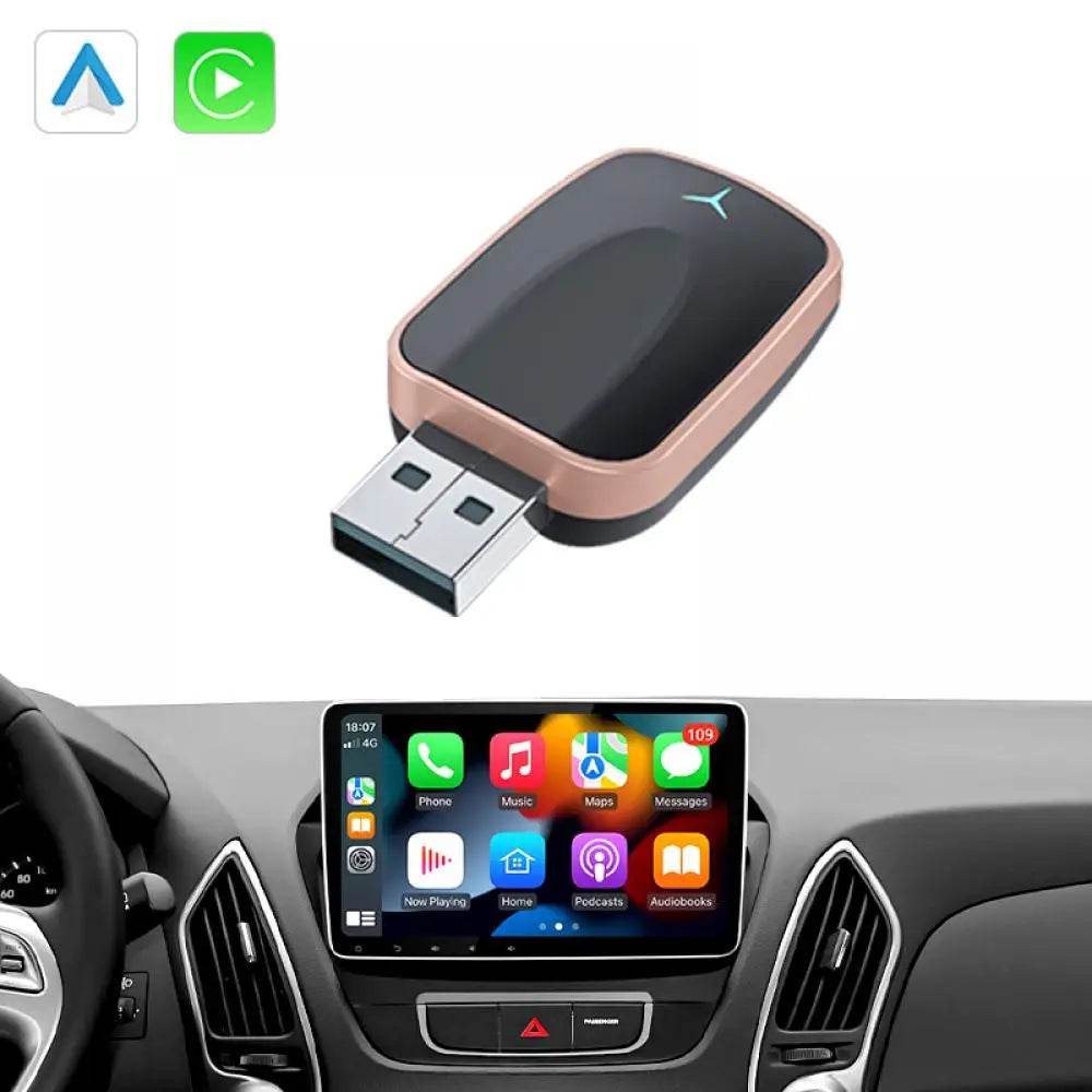 🚗 Adaptateur Auto CarPlay & Android Auto Sans Fil | Plug & Play 🔄 - Legeekshop
