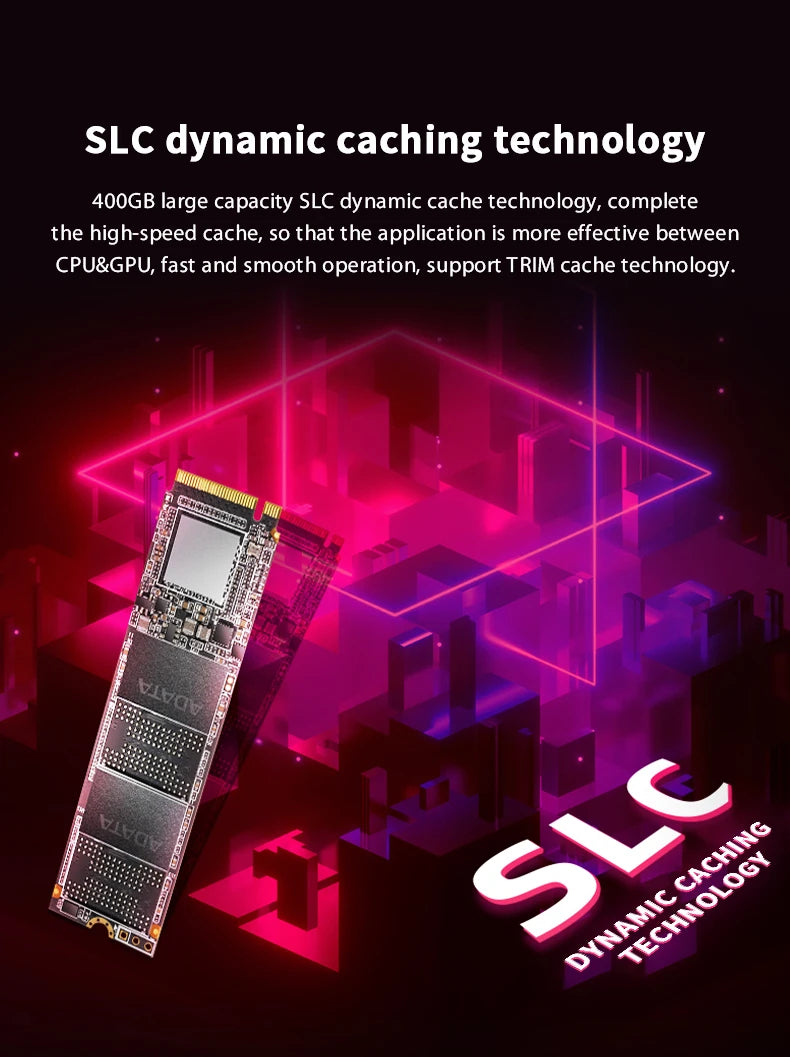 SSD NVMe ADATA XPG GAMMIX S50 PRO M.2 2280 PCIe Gen4x4 500GB 1TB 3D NAND TLC