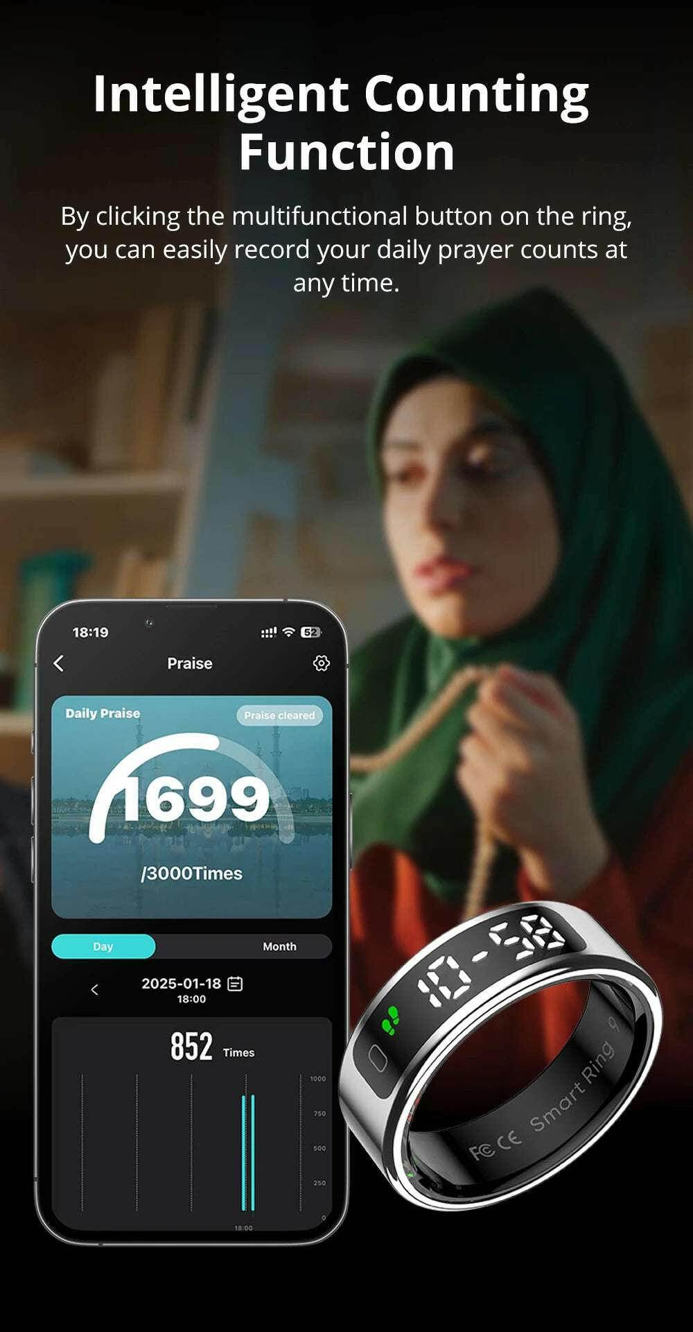 đ COLMI R12 â Anneau intelligent avec Ă©cran tactile & suivi santĂ© - Legeekshop