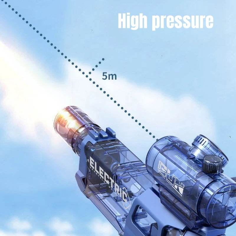 🔫 Pistolet à eau électrique haute pression – Rafales automatiques & LED - Legeekshop