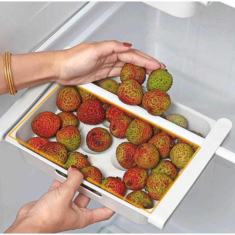 🥚 Boîte de Rangement d'Œufs Coulissante à 3 Couches – Style Échelle | Grande Capacité Réfrigérateur - Legeekshop