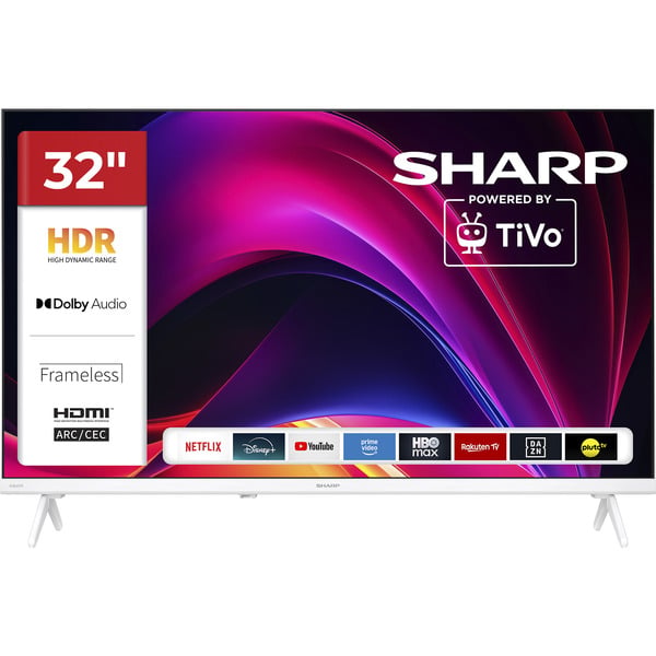 SHARP 32HE2745EW, LED-Fernseher - SHARP