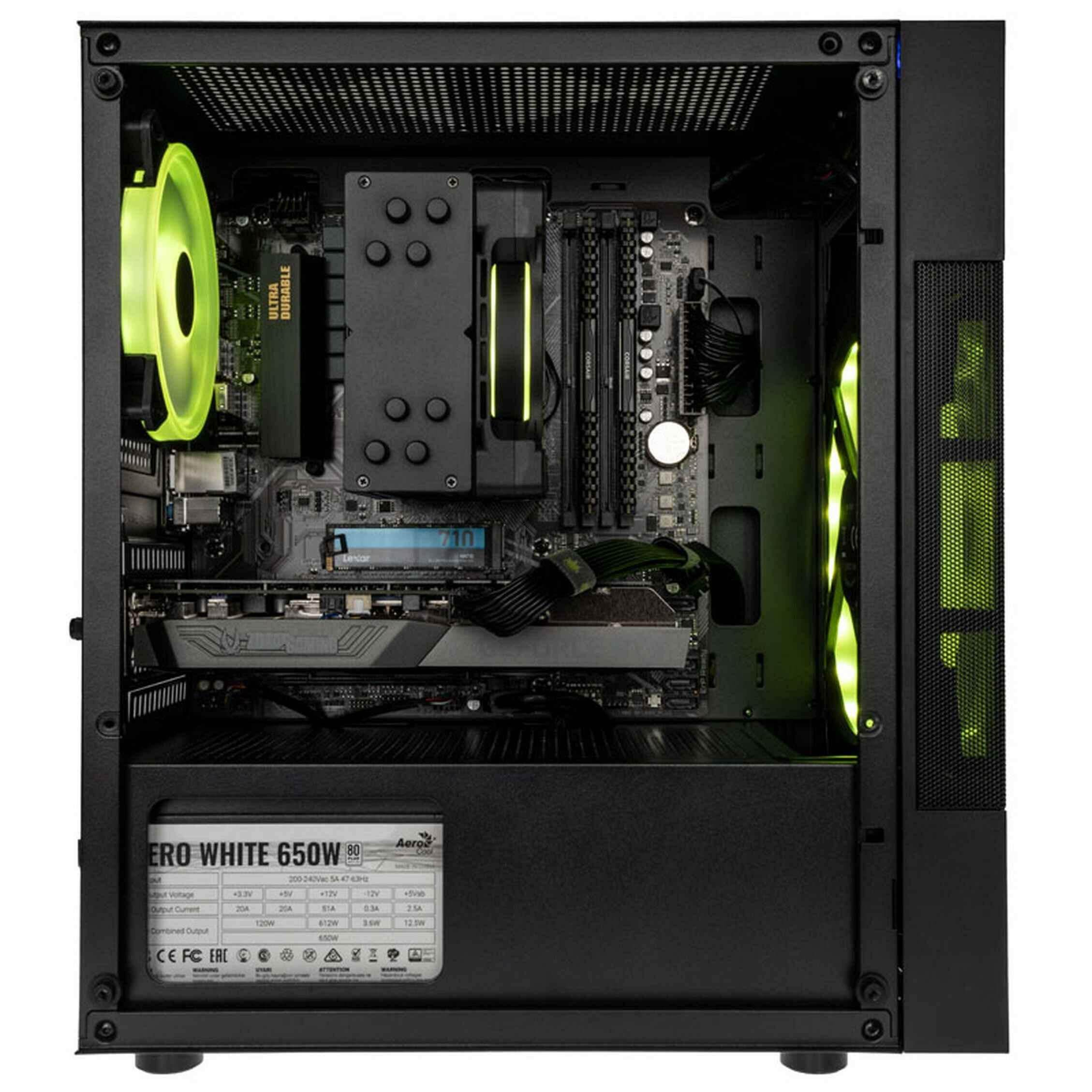 Gaming PC Radiance - AMD Ryzen 5 5600X, NVIDIA GeForce RTX 3060 - Legeekshop