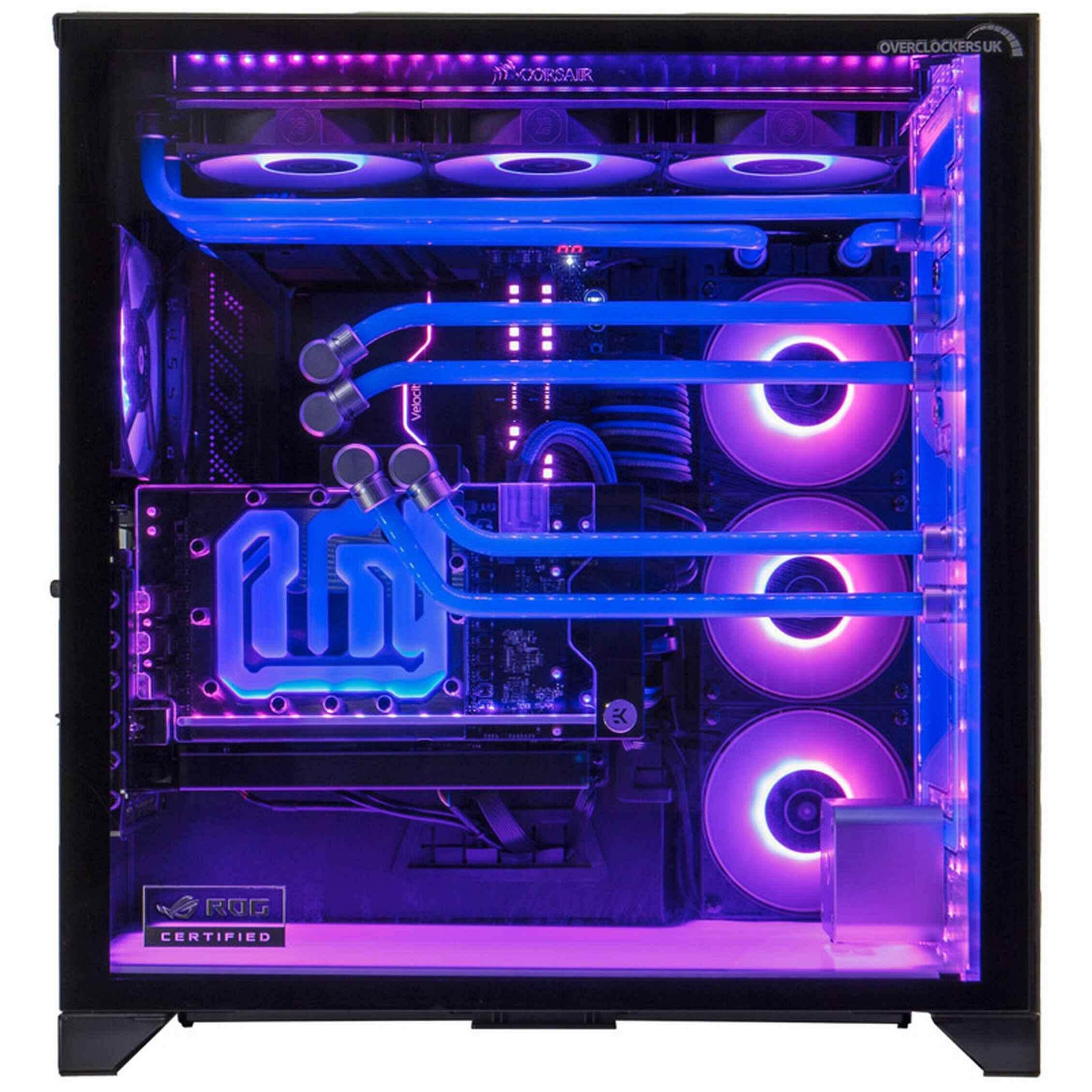 Gaming PC 8Pack Hypercube MK2 - AMD Ryzen 9 7950X OC, RTX 4090, Custom Watercooling - Legeekshop