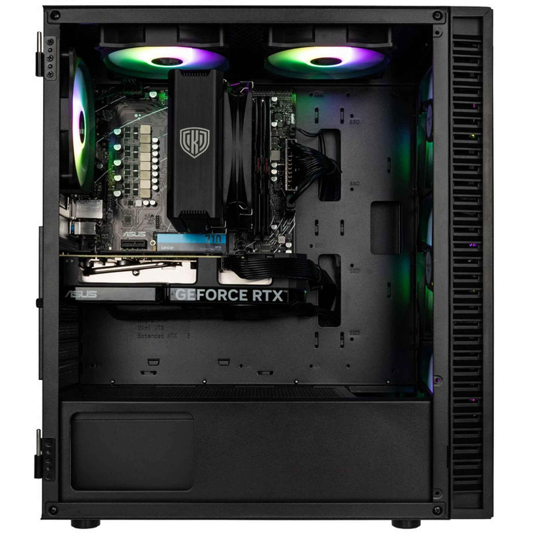 Gaming PC Black Out - AMD Ryzen 5 7600X, NVIDIA GeForce RTX 4060 Ti - Legeekshop