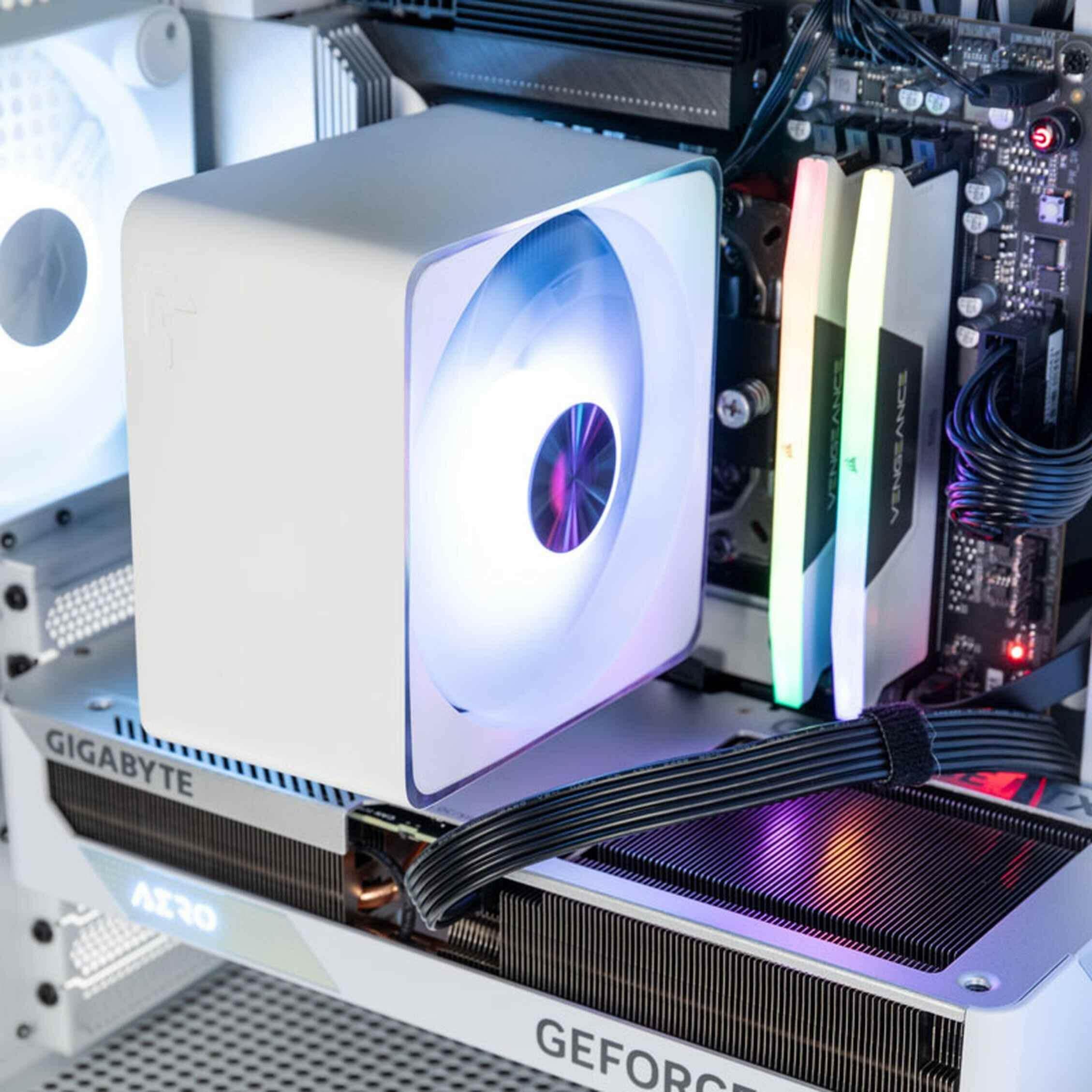 Gaming PC Polar Blizzard - AMD Ryzen 5 7600X, RTX 4070 Super, 32 Go DDR5 - King Mods - Legeekshop