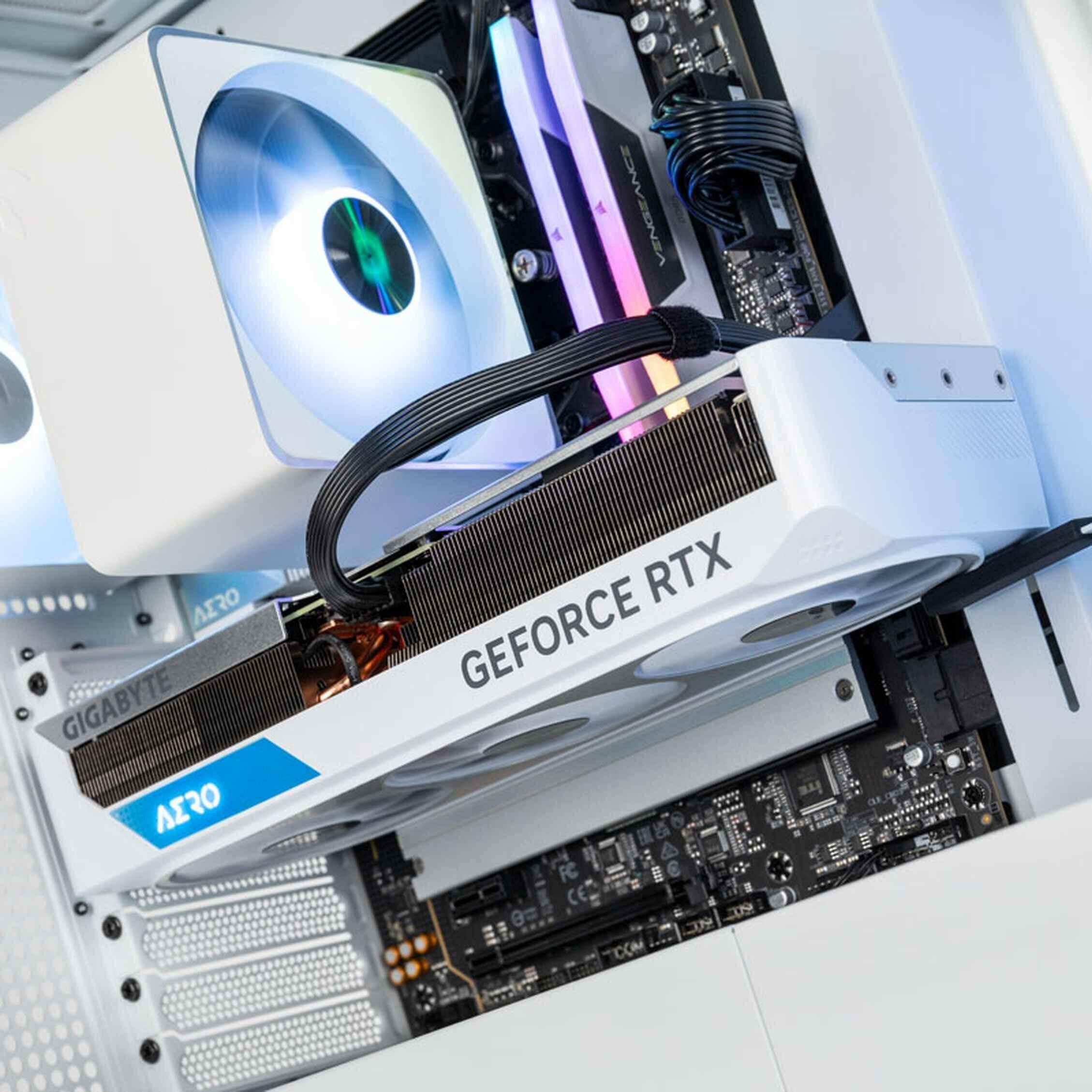 Gaming PC Polar Blizzard - AMD Ryzen 5 7600X, RTX 4070 Super, 32 Go DDR5 - King Mods - Legeekshop