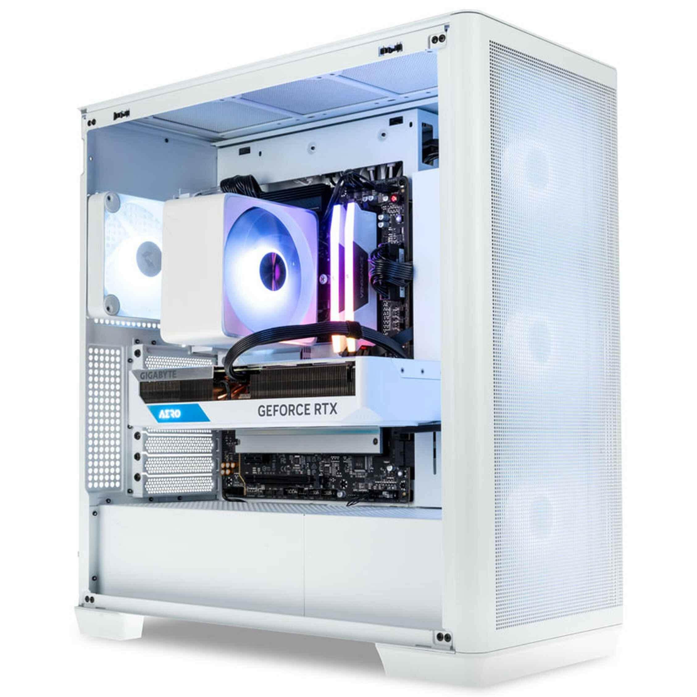 Gaming PC Polar Blizzard - AMD Ryzen 5 7600X, RTX 4070 Super, 32 Go DDR5 - King Mods - Legeekshop
