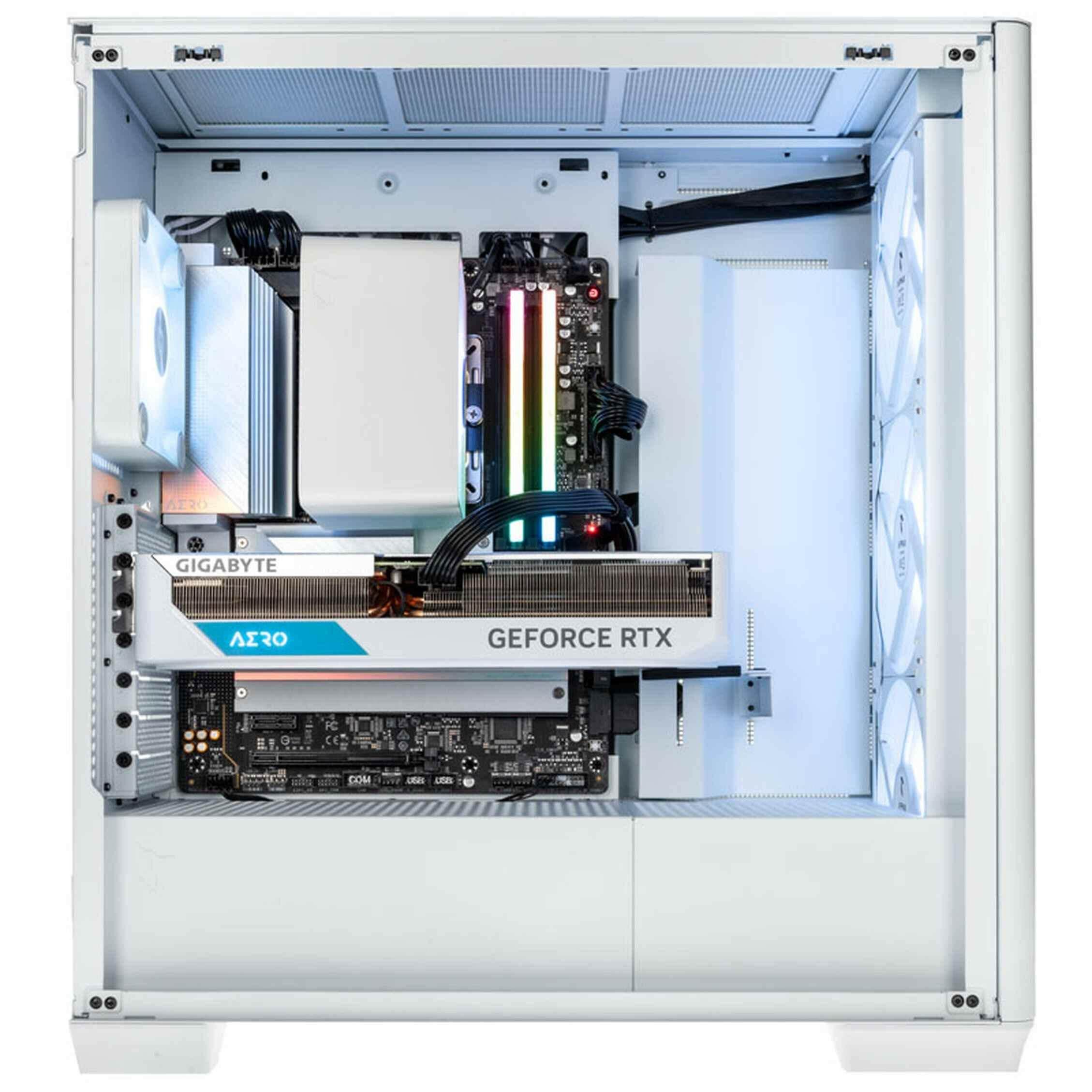 Gaming PC Polar Blizzard - AMD Ryzen 5 7600X, RTX 4070 Super, 32 Go DDR5 - King Mods - Legeekshop