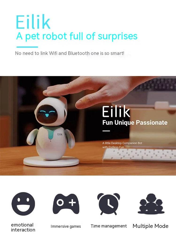 🤖 Eilik – Robot compagnon intelligent avec interaction émotionnelle AI - Legeekshop