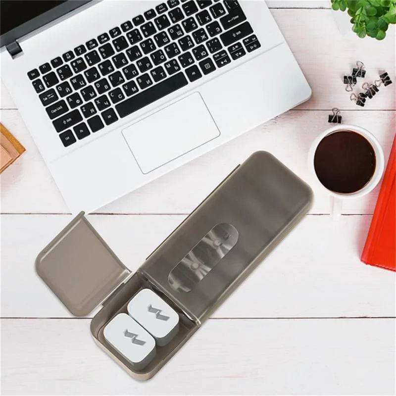 🔌 Boîte de Rangement Câbles & Prises – Design Nordique | Organisateur de Bureau et Maison - Legeekshop