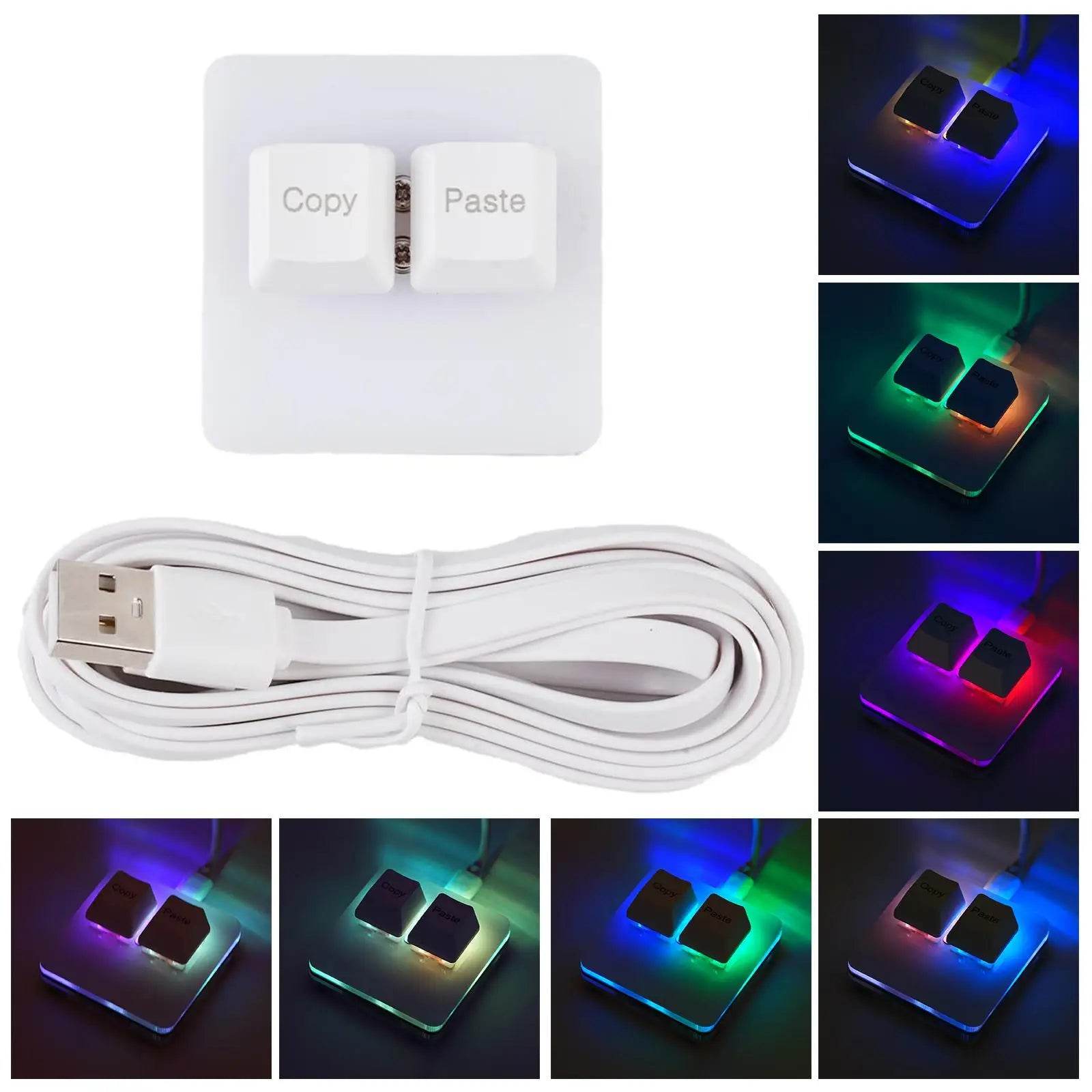 🎮 Mini Clavier Mécanique Programmable SayoDevice – USB | 2 à 24 Touches Macro - copy paste White / China - clavier