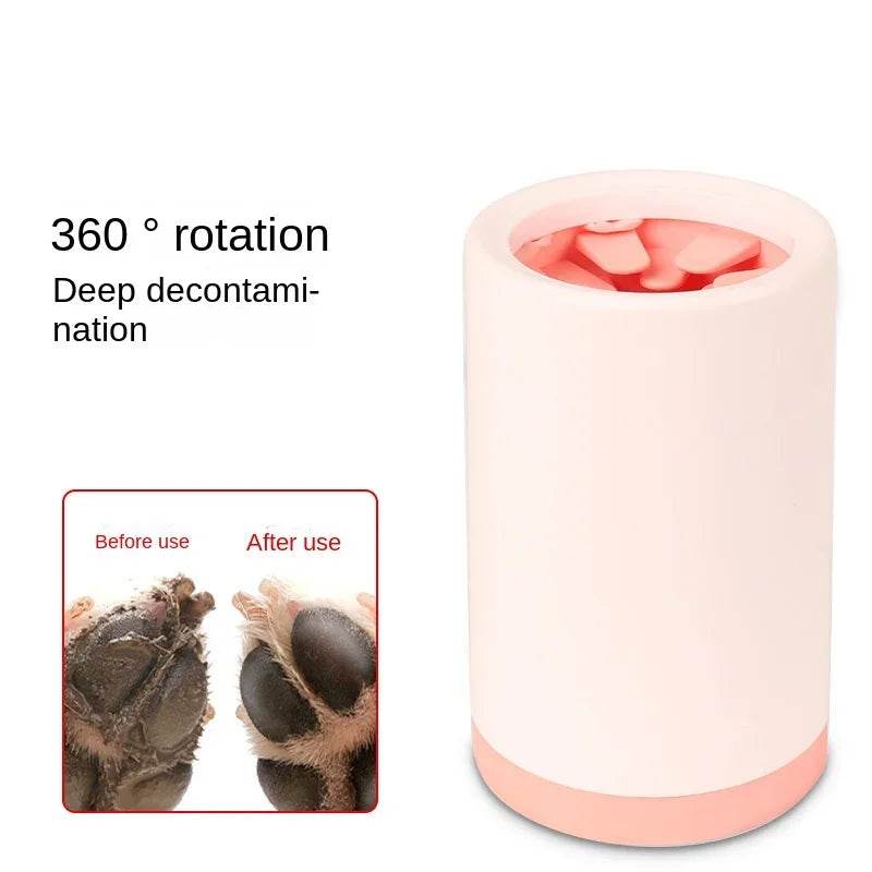 🐾 Nettoyeur pour pattes doux en silicone pour chiens & chats - Legeekshop