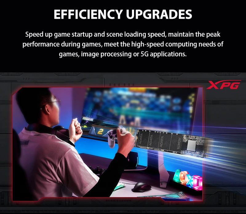 SSD NVMe ADATA XPG GAMMIX S50 PRO M.2 2280 PCIe Gen4x4 500GB 1TB 3D NAND TLC