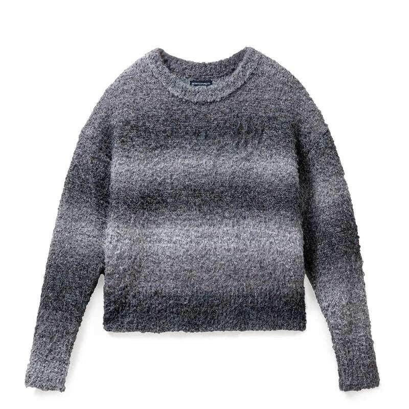 Pull en Tricot Arc-en-Ciel Femme, Col Rond, Chaud et Polyvalent | MADEN | Wayne Outfitters - Legeekshop