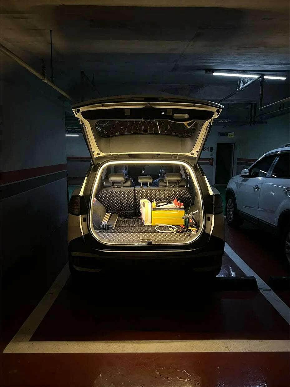 💡 BLALION – Bande LED Ambiante Frunk pour Tesla Modèle 3 Y S X (5M) - Legeekshop