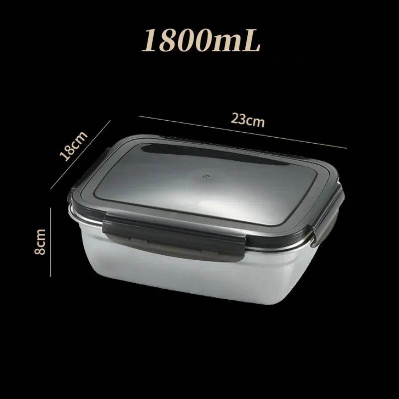 🥗 Boîte Alimentaire Inox 304 Hermétique | Lunch Box Bento Durable - Legeekshop