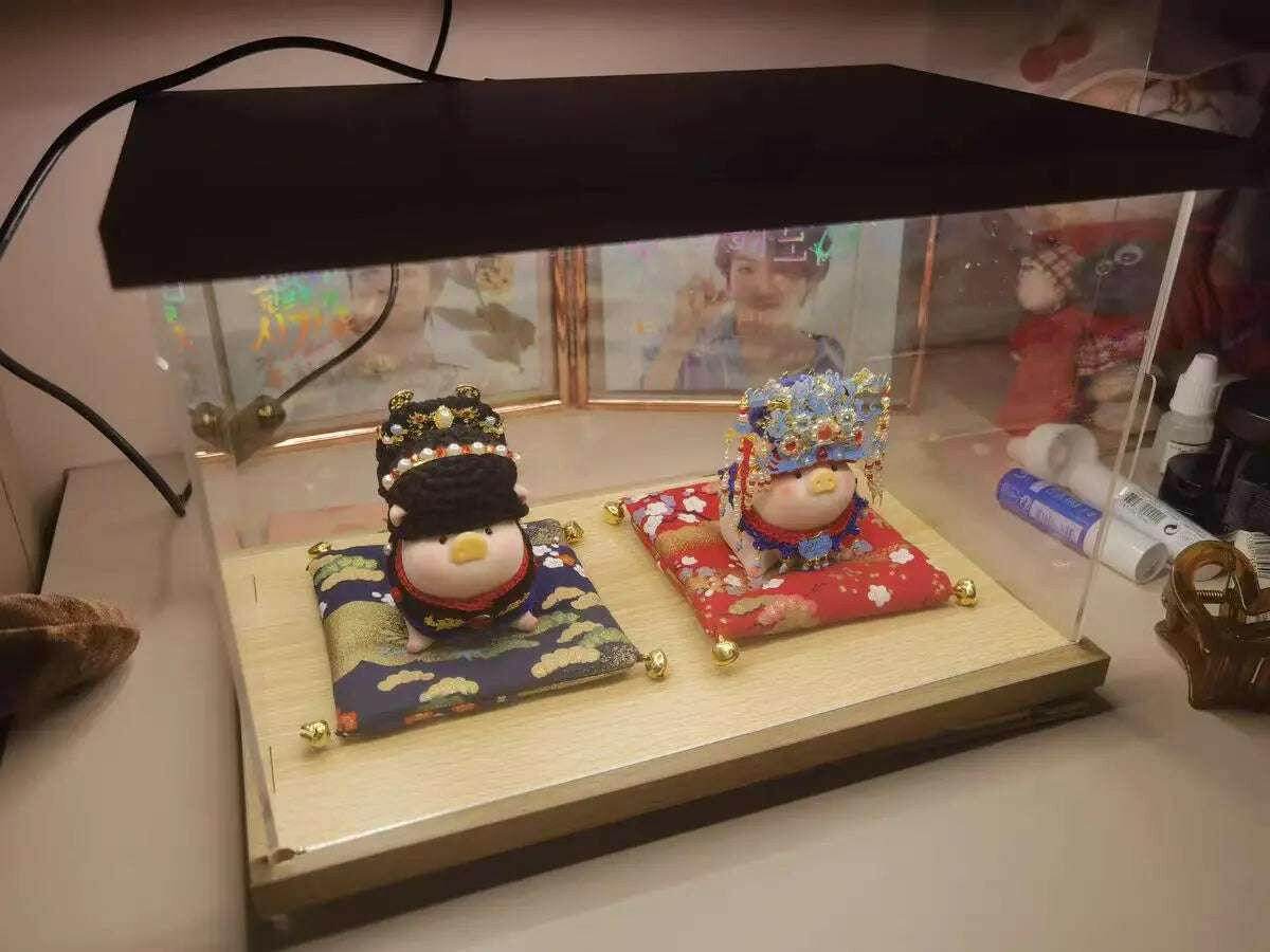 ✨ Présentoir LED Acrylique Transparent | Vitrine Figurines & Modèles - Legeekshop