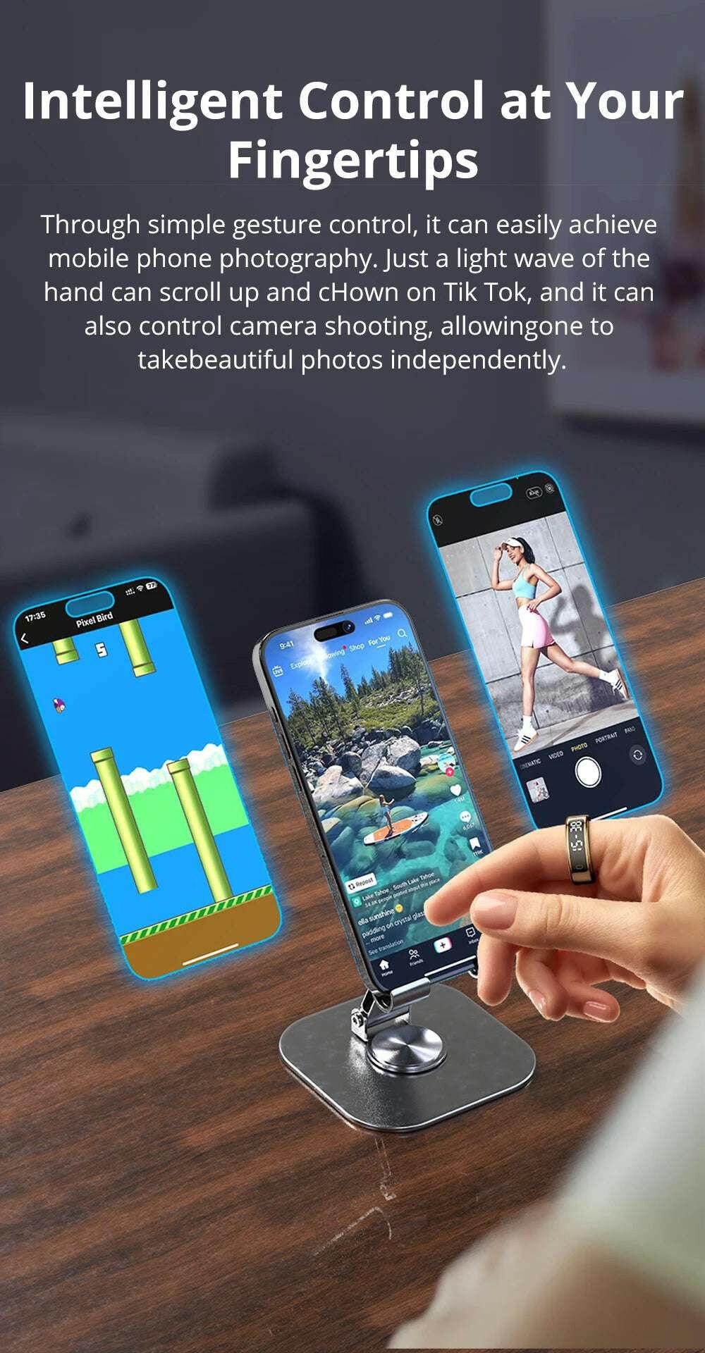 đ COLMI R12 â Anneau intelligent avec Ă©cran tactile & suivi santĂ© - Legeekshop