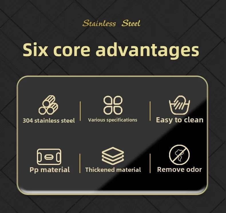 🥗 Boîte Alimentaire Inox 304 Hermétique | Lunch Box Bento Durable - Legeekshop