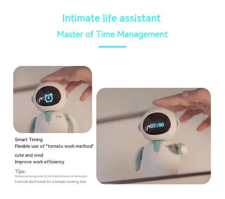 🤖 Eilik – Robot compagnon intelligent avec interaction émotionnelle AI - Legeekshop