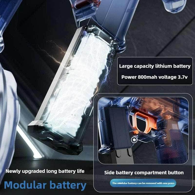 🔥 Pistolet à eau MK3 – Simulation tir de flammes & recharge automatique - Legeekshop