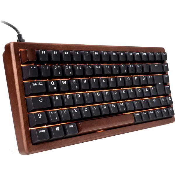 Sharkoon SKILLER SGK50 S3 Wood PBT, clavier gaming - Sharkoon