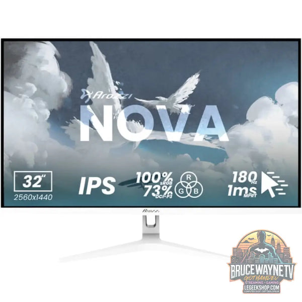 Arozzi Nova 32T2K180 31,5" QHD/WQHD IPS 180 Hz - Arozzi