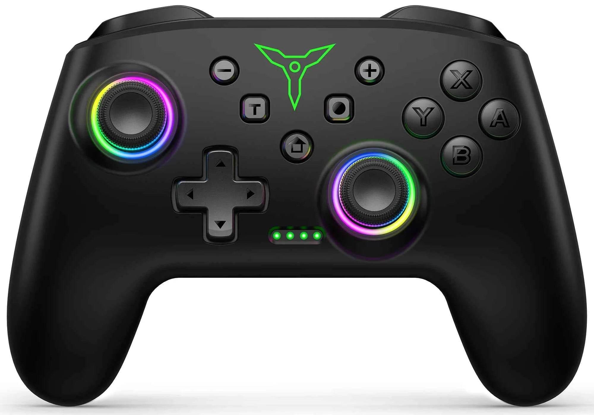 BEBONCOOL Advocate - Manette sans fil Switch Pro avec double vibration et Joysticks RGB - Legeekshop
