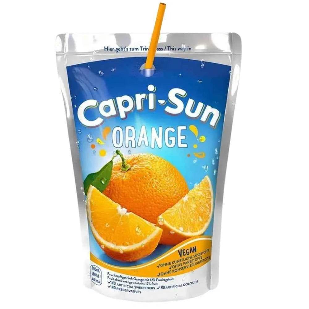 Capri Sun Orange - Jus d'Orange Naturel 200 ml (Pack de 10) - Legeekshop