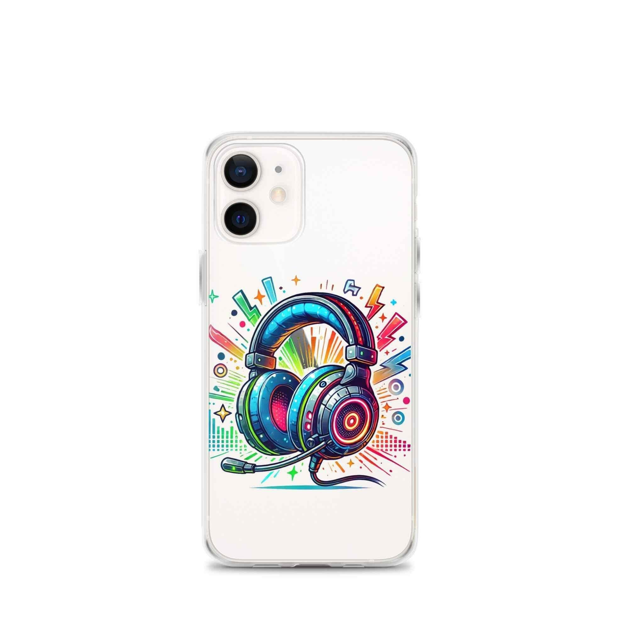 Coque iPhone® Design Gamer Casque Coloré - Legeekshop - Legeekshop