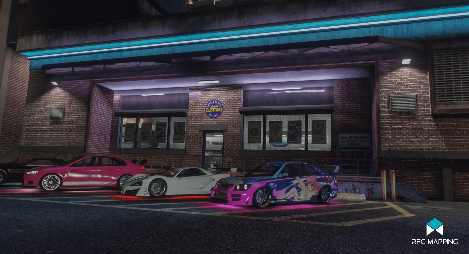 🔧 RFC Los Santos Customs – Mapping FiveM Open Source 🔧 - Legeekshop