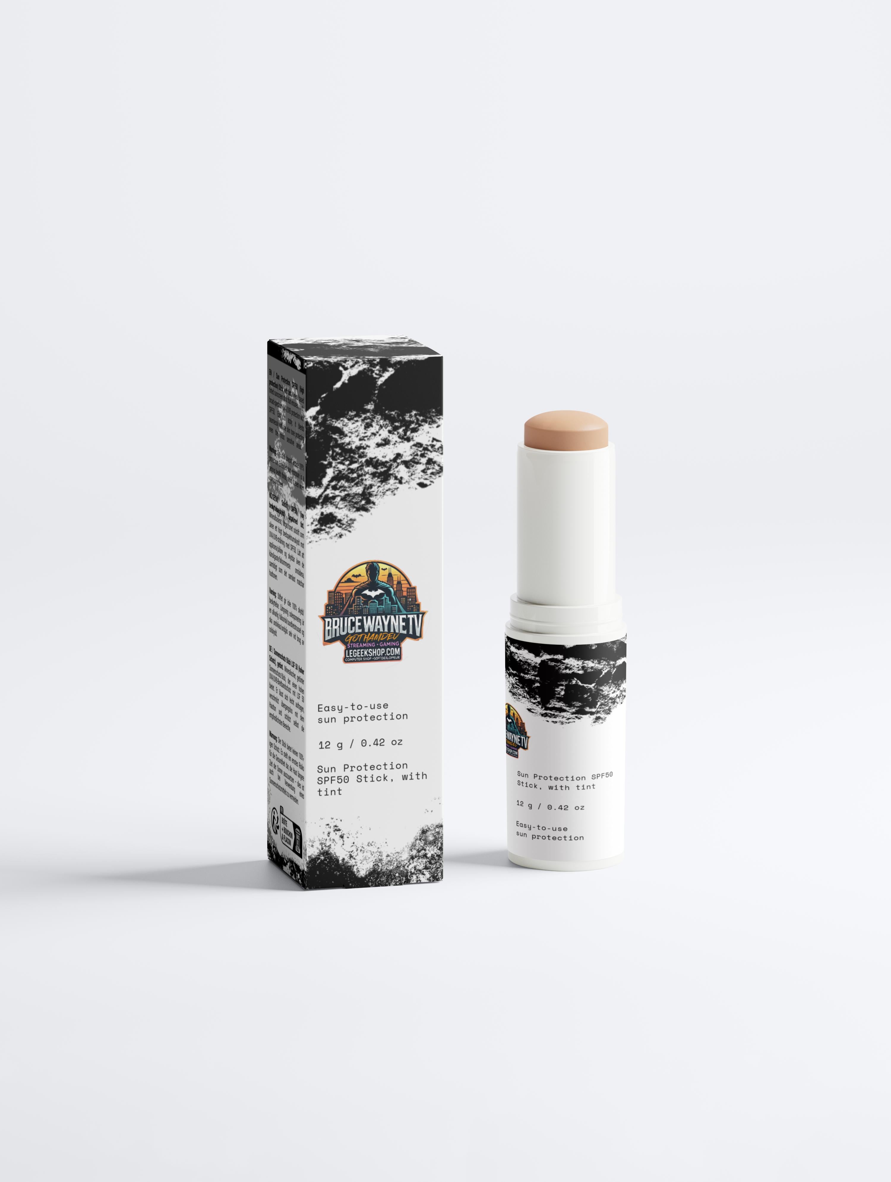 ☀️ Stick Protection Solaire SPF50 Teinté - Soin Visage Anti-UV 12g ☀️