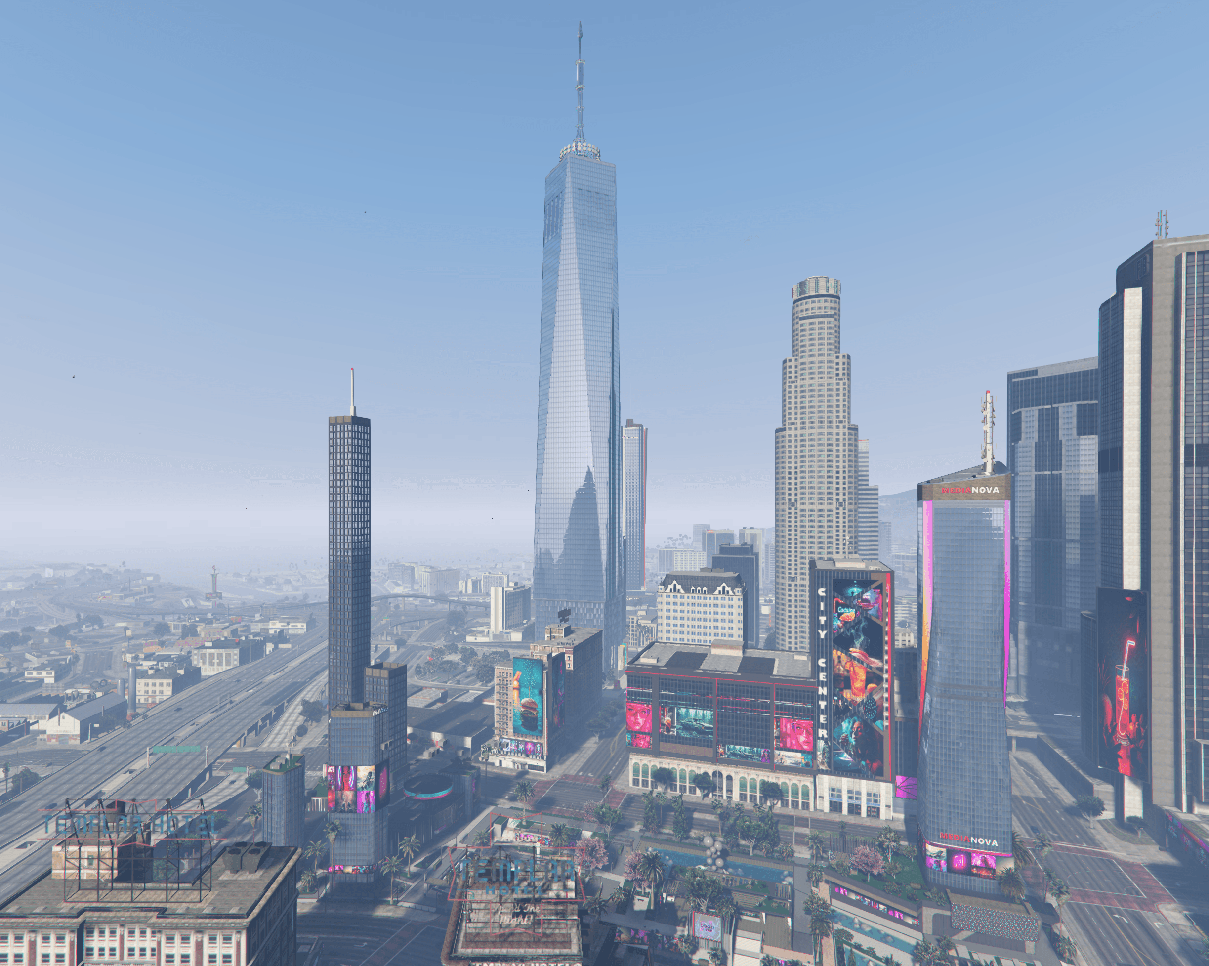 🏙️ Freedom Tower & Plaza – Mapping FiveM 🏙️ - Legeekshop