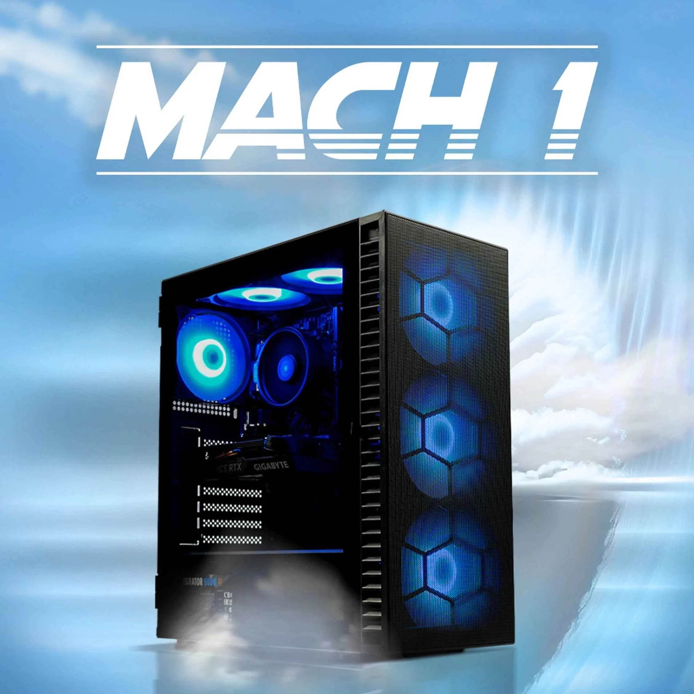 Gaming PC Mach 1 - AMD Ryzen 5 5600, RTX 4060 - Legeekshop