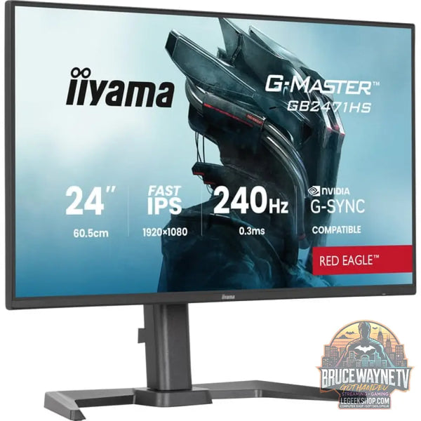 iiyama G-Master GB2471HS-B1 Red Eagle 23,8" Full HD IPS 240 Hz - iiyama
