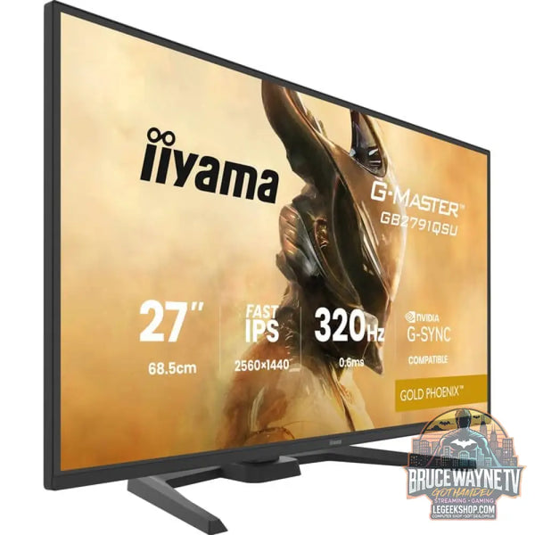 iiyama G-MASTER GB2791QSU-B1 27" QHD/WQHD IPS 320 Hz - iiyama