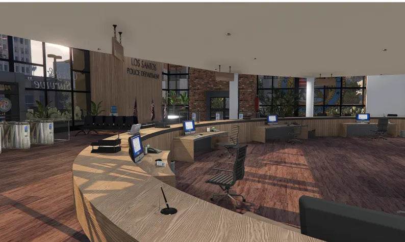 🚔 Service de police de Vespucci FiveM MLO | MLO Optimisé & Immersif 🎮 - Legeekshop