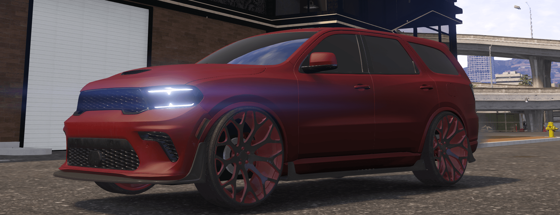 🚘 Dodge Durango Débadgé - Véhicule FiveM 🔥 - Legeekshop
