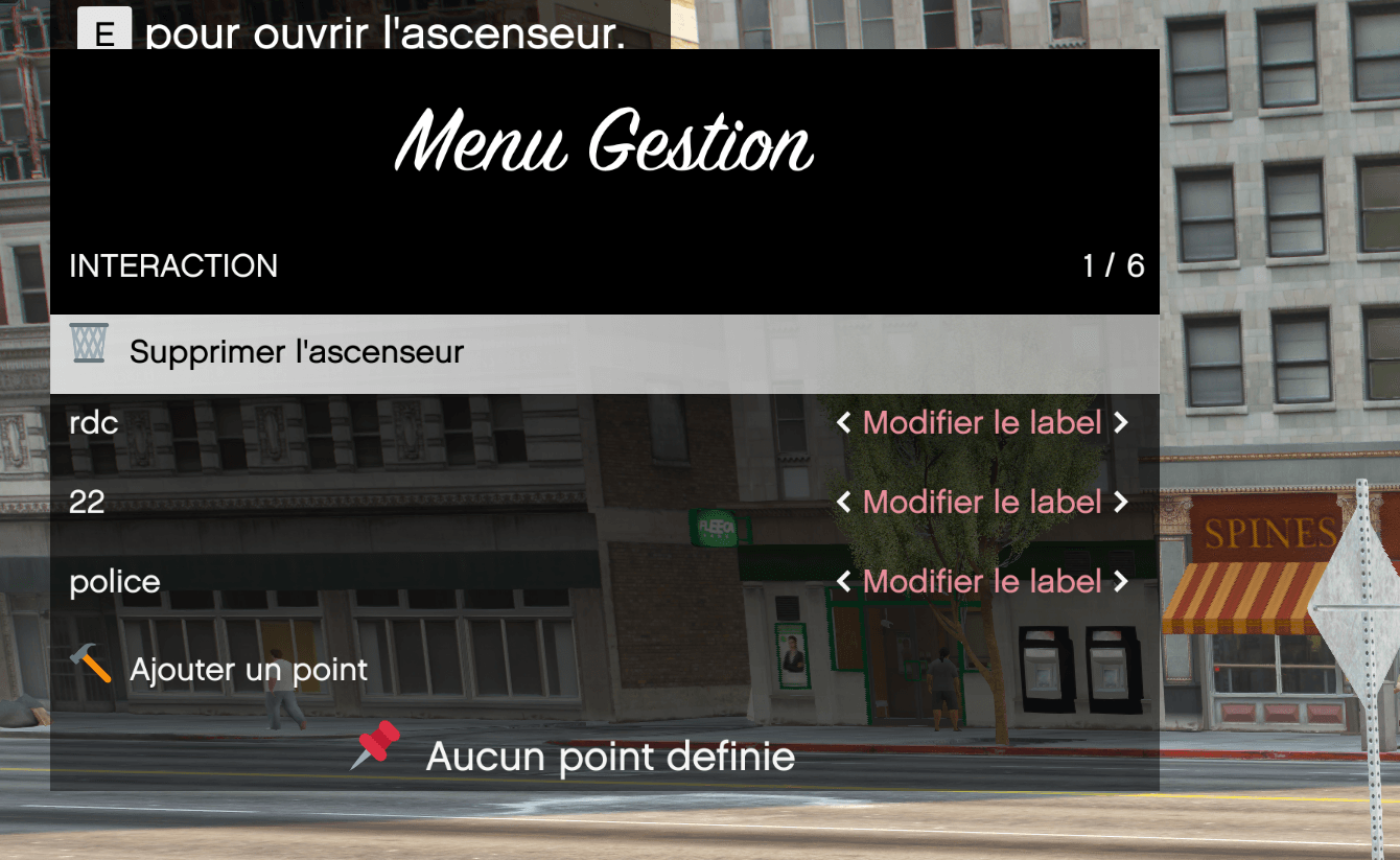 Script Ascenseur GothamDev | Ascenseurs Interactifs pour FiveM - Legeekshop
