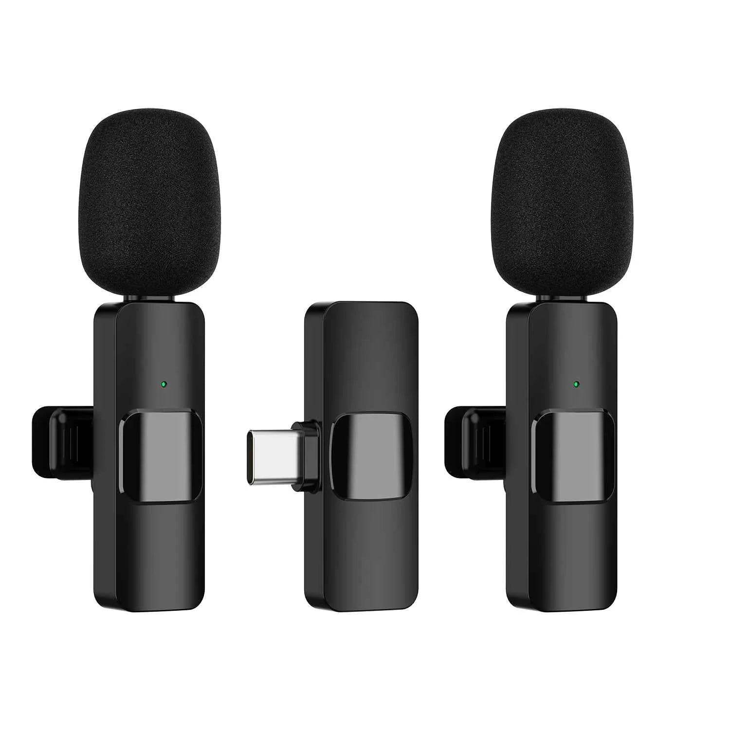 🎮 Microphone Lavalier Sans Fil Mini - Enregistrement Audio-vidéo 🎮 - Legeekshop