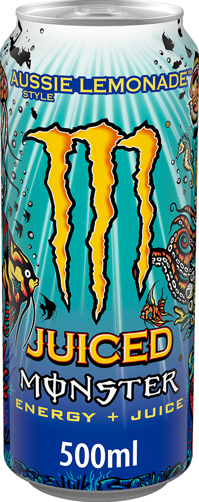 Monster Energy Aussie Lemonade (12 x 500 ml) ou à l’unité - Legeekshop
