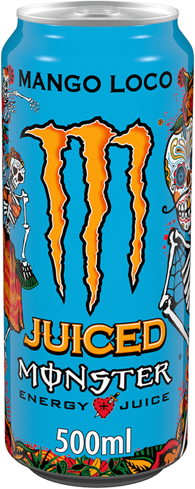 Monster Energy Juiced Mango Loco (12 x 500 ml) et à l'unité - Legeekshop