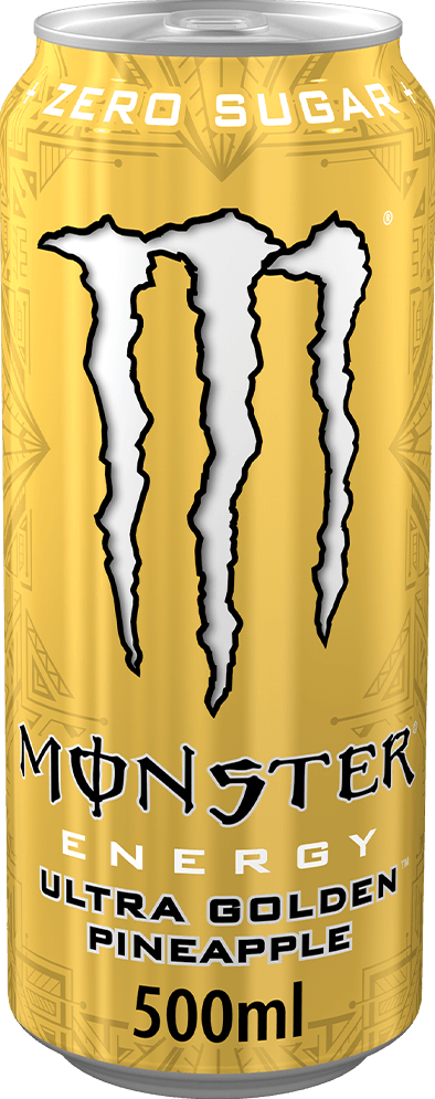 Monster Energy Ultra Gold (12 x 500 ml) ou à l'unité - Legeekshop