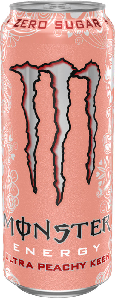 Monster Energy Ultra Peachy Keen (12 x 500 ml) ou à l'unité - Legeekshop