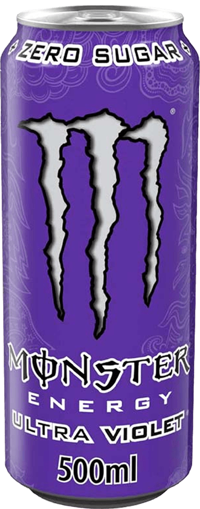 Monster Energy Ultra Violet (12 x 500 ml) ou à l'unité - Legeekshop
